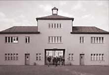 Foto: Eingang zum Hftlingslager "Turm A"