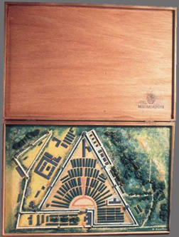 Miniaturmodell des KZ Sachsenhausen